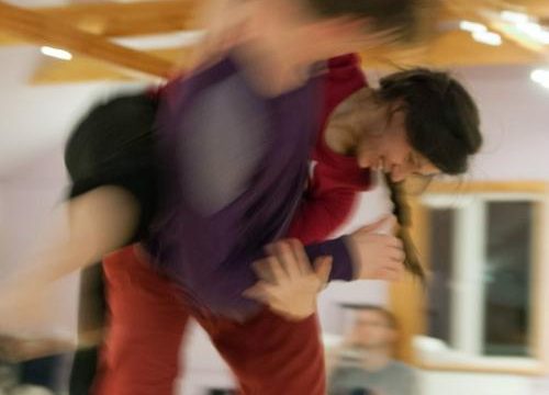 Курс по КИ «Выстраивание опоры для верхних поддержек в динамике» - ведущие Мария Грудская и Артем Марков - Центр Контактной Импровизации в Москве