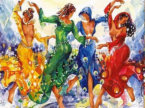 Женский Контактный Джем - ведущий Анна Титова - Центр Контактной Импровизации в Москве